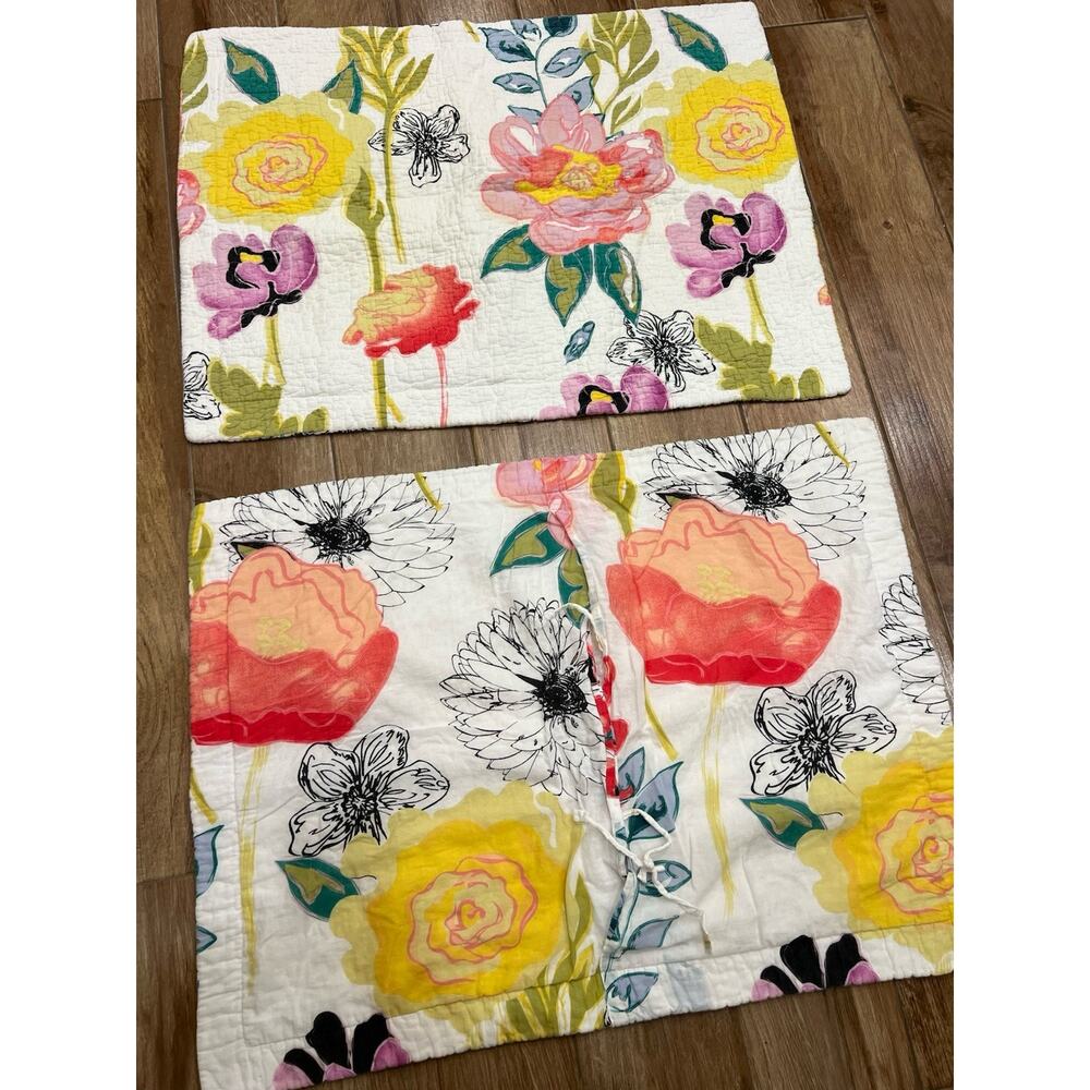 Greenland Home A Pair Watercolor Dream Standard Pillow Shams 19 x 26 100 Cotton